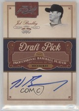 2011 Playoff Prime Cuts Draft Pick Signatures 225/249 Jed Bradley #ZC Auto 1m8