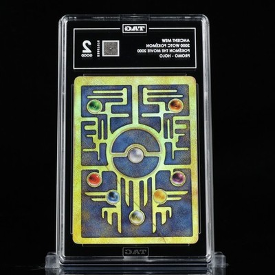 Ancient Looking Ancient Mew TAG 2 2000 WOTC Pokemon Promo Double