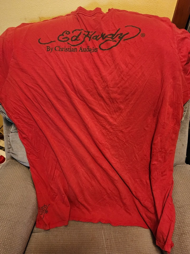 Camisa Ed Hardy vintage 4x Foto 2 de 3