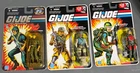 GI Joe Figure Lot (3) Rock n Roll Airborne Flash Carded Retro Style Hasbro