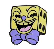 Cupheads Video Game Diceman Cuphead Mugman Enamel Metal Pin