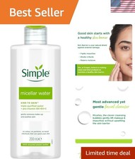 Hydrating Micellar Cleansing Water 200ml - Soothes Sensitive Skin Effortlessly