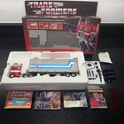 VINTAGE TRANSFORMERS G1 OPTIMUS PRIME EARLY PRE RUB 1984 HASBRO COMPLETE ( READ