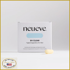 NeuEve BV Clear for 45 | Sollievo da odori vaginali e vaginosi batterica | Equilibrio pH