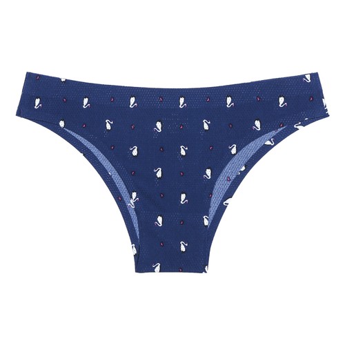 Thongs for Women Seamless Breathable Underwear No Show Floral Print Panties XS-L - Picture 12 of 31