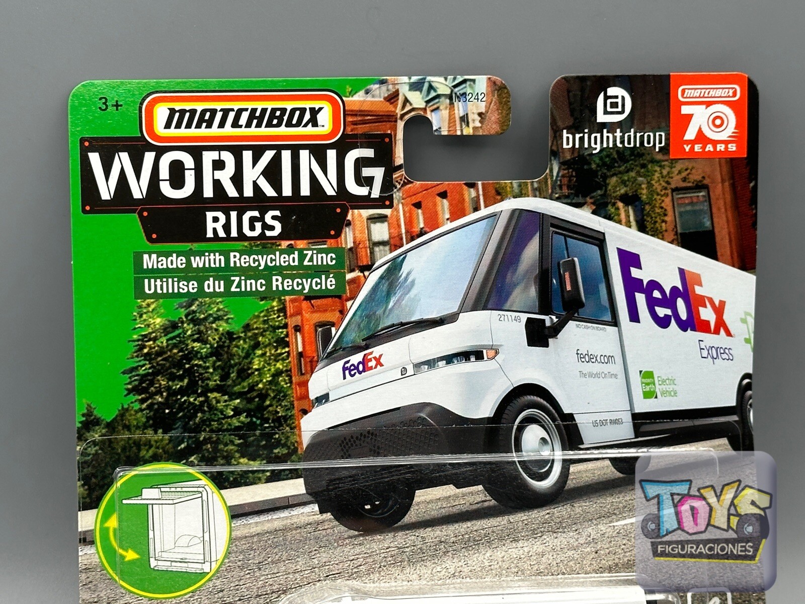 Matchbox Collectors 70 Years Working Rigs "GM Brightdrop Zevo 600