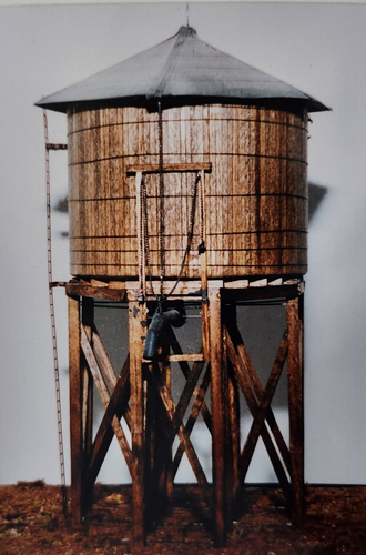 JV Models 2013 HO Scale Water Tower Kit - Picture 2 of 3