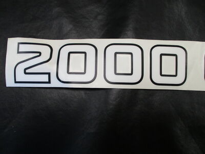 LOWE 2000 COAST EDITION DECAL 31 1/4