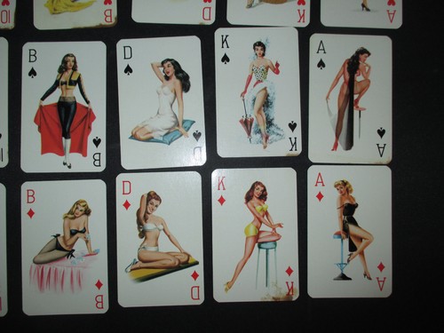 BABY DOLLS, PIN UP KARTENSPIEL, komplett 32 Karten + Joker - Bild 5 von 6