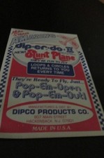 VINTAGE Mike Stone's Amazing dip-er-do II Stunt Plane HACKENSACK, NJ,USA