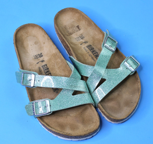 Birkenstock Yao Balance Adjustable Slide Sandals Magic Galaxy Mineral US 7 EU 38 - Picture 22 of 23