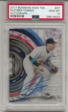 2017 Bowman High Tek Baseball Cards 86