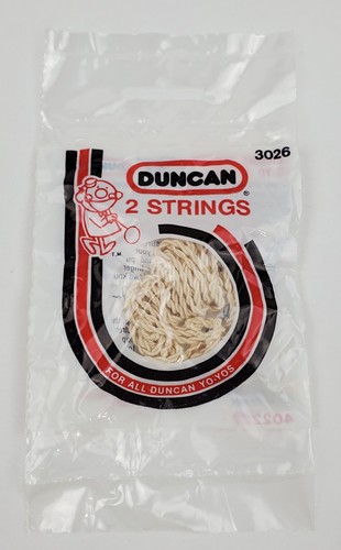 NOS Vintage 1970er Original Duncan Toy Company Yo-Yo Saiten (2 pro Packung) - #3026