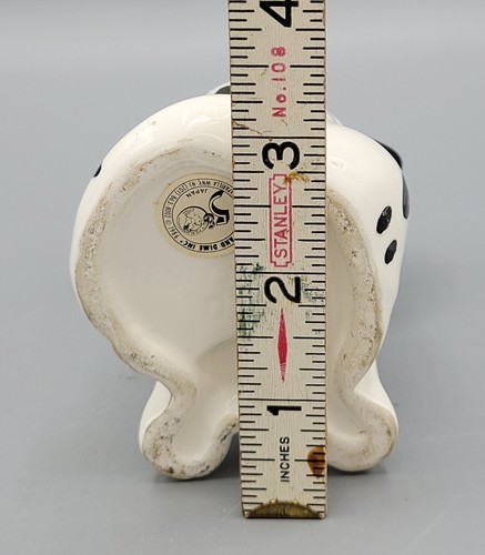 Vintage Dog Dalmatian Figurine Small Planter Pencil Holder SDD Five & Dime 1986 - Picture 10 of 10