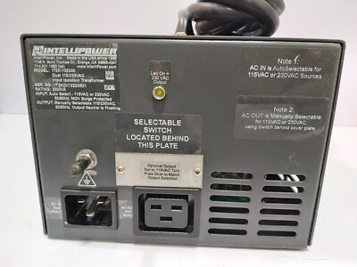 INTELLIPOWER IT2K-120240 Doppelt 115/230VAC Input Isolation TRANSFORMER 2000VA