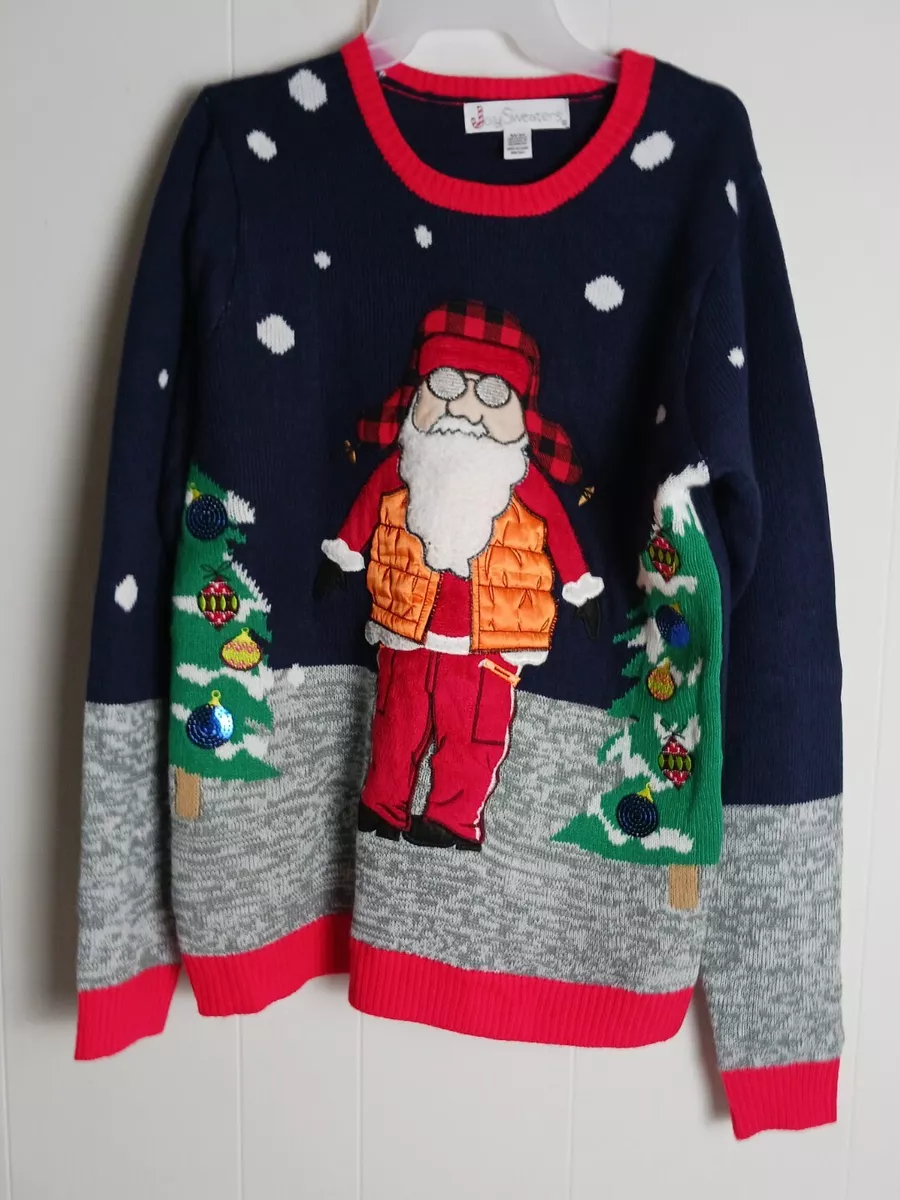 Santa hunting sweater cheap