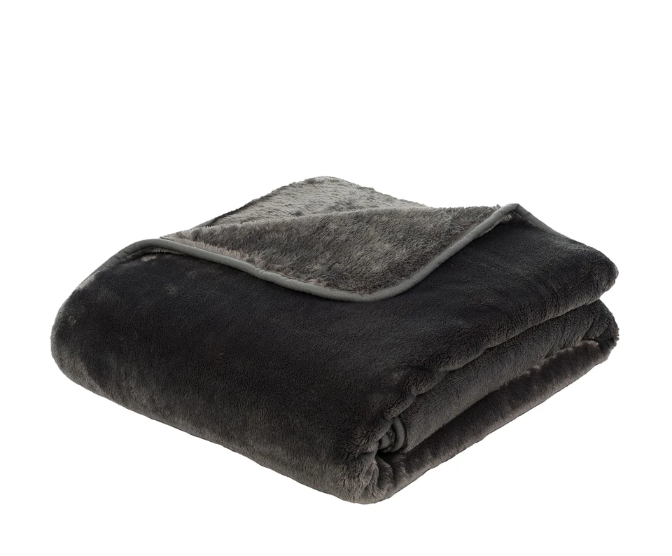Gözze - Couverture Douillette Premium Cashmere-Feeling 500 g/m² 180 x 220 cm ... - Bild 2 von 4