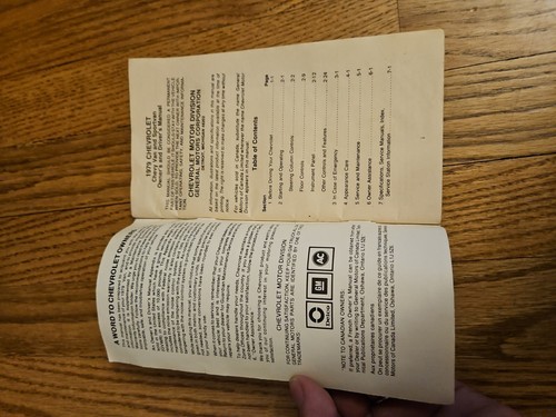 Bishko OEM Maintenance Owner's Manual Bound for Chevy Truck Van 1979 - Picture 4 of 4
