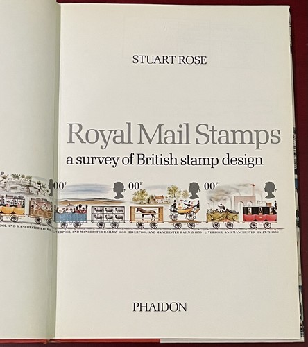 Royal Mail Stamps: A Survey of British Stamp Design by Stuart Rose hardcover - Picture 3 of 7