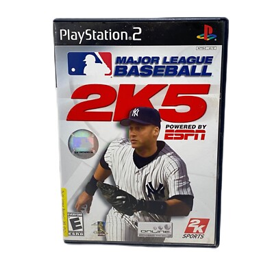 Major League Baseball 2K5 Sony PlayStation 2 ESPN Release 2005