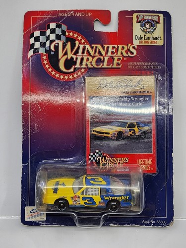 Dale Earnhardt 1987 & 1996 Chevrolet Monte Carlo Winner's Circle Nascar - Picture 2 of 16