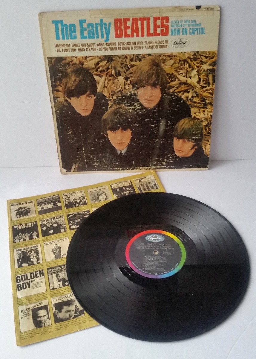 激レア！希少！The Early BEATLES レコード USA製 【公式通販】