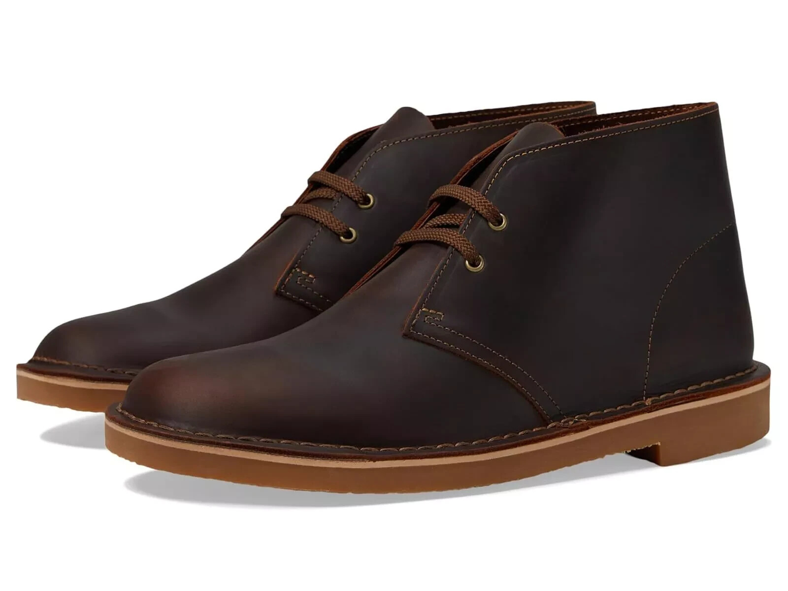 clarks collection bushacre 3 men's chelsea boots color beeswax size 11.5w nib