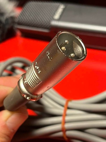 Sony C-450 Capacitor Condenser Microphone with Case Used from Japan - Picture 9 of 11