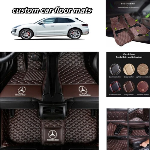 Waterproof For Mercedes-Benz CLA-CL-CLK-CLS Car Floor Mats Custom Carpets Mats - Picture 29 of 36
