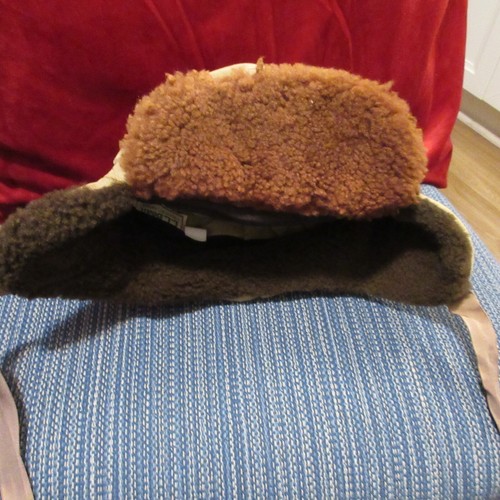 LL Bean Trooper Hat Brown Kids Large USA Vintage - Picture 3 of 10