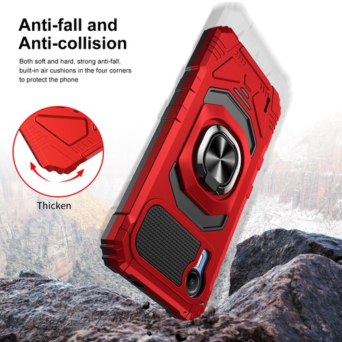 For Cricket Debut S2/AT&T Calypso 4 Case Ring Stand Cover +Screen+2 Data Cable - 第 52/52 張圖片