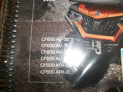 CFMOTO CF600 y 600 Touring ATV OEM MANUAL DE SERVICIO SM-CF6002020-21-V1 2020-2022 - Imagen 2 de 4