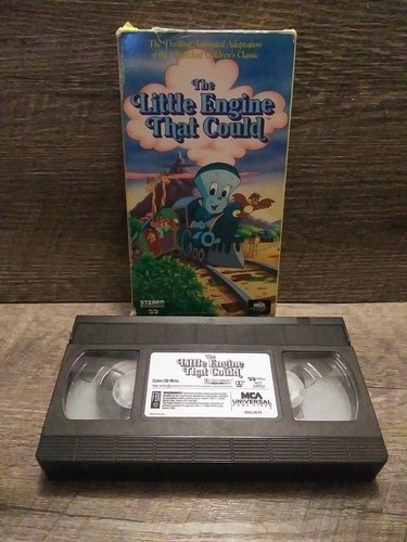 THE LITTLE ENGINE THAT COULD Vhs Video Tape 1991 Booker Animation Watty Piper - Picture 2 of 3