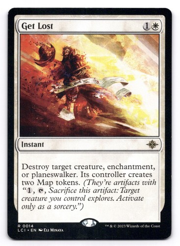 Get Lost NM The Lost Caverns of Ixalan 0014 MTG Magic Regular