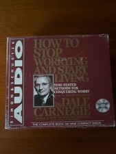 Dale Carnegie CD Audiobook How To Stop Worrying and Start Living
