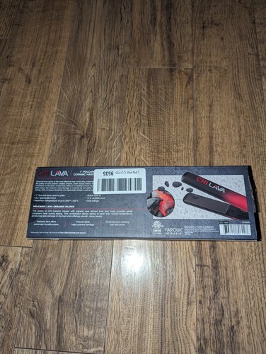 CHI Lava 1" Ceramic Flat Iron - Black (GF8269) OPEN BOX - Picture 6 of 6