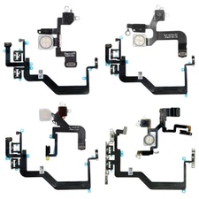 For iPhone 11 12 13 Pro Max Mini Power Volume Switch Button Flash Flex Cable New
