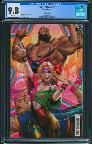 Harley Quinn #3 DC Comics Variant Cover CGC 9.8