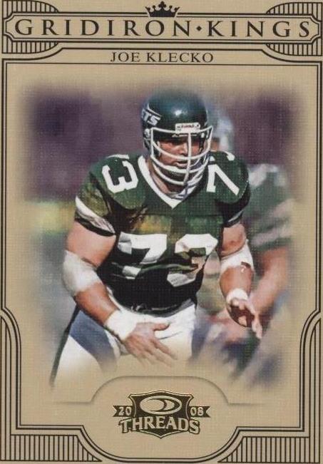 2008 Donruss Threads Joe Klecko #PGK-12 - 1 of 2