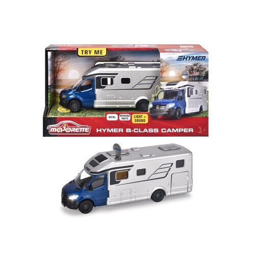 Merchandising Majorette: Grand Series Hymer B-Class 780T Camper, Luci E Suoni, C