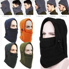 Winter Fleece Balaclava Neck Warmer Ski Cold Weather Windproof Full Face Mask US