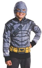 Batman V Superman-Dawn of Justice Armored Batman Child Hoodie S 4-6 or M 8-10 