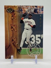 1995 Leaf Barry Bonds GREAT GLOVES #3 San Francisco Giants