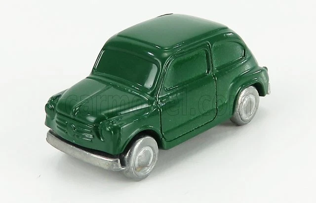 MODELLINO AUTO STATICO FIAT 600 1955 VERDE OFFICINA 942 MODELLISMO scala 1/76 - Immagine 3 di 4
