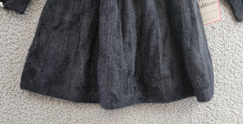 Rare Editions Imitation-Pearl Embellished Sweater Dress Girls 2T Black Pullover - Picture 4 of 19