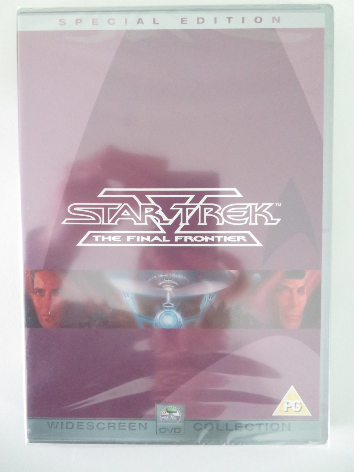 STAR TREK V THE FINAL FRONTIER (DVD) WILLIAM SHATNER L. NIMOY 1989 REGION 2