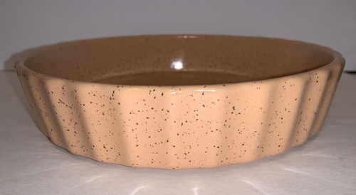 VTG BLUE MOUNTAIN POTTERY CANADA 455 Round Mauve / Pink Splatter Speckled Dish. - Imagen 2 de 11