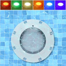 45W RGB Schwimmbad Unterwasser Scheinwerfer Poollampe Beleuchtung 460 LED Neu