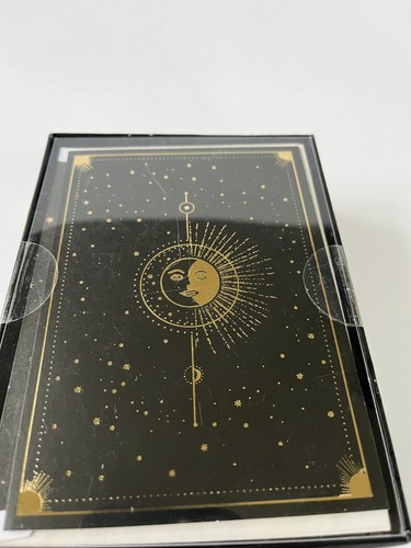 Sun And Moon Notecards Envelopes New In Box Set Of 12 Punch Studio - Picture 4 of 6