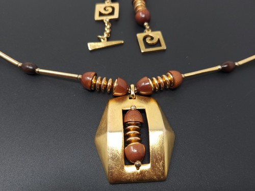 Collana vintage Pierre Cardin metà secolo mod anni 70 couture 30" - Foto 3 di 5